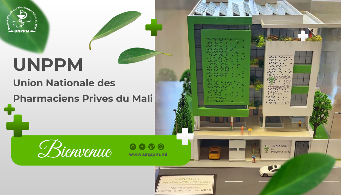 Présentation de la maquette de la maison de l'union des pharmaciens privés